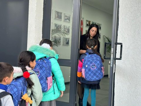 Laçındakı məktəb dezinfeksiya olundu - FOTO