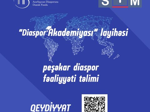 “Diaspor Akademiyası” adlı yeni layihənin icrasına başlanıldı