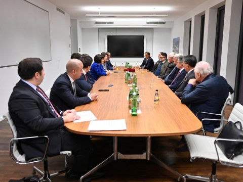 Spiker Azərbaycan-Almaniya Forumunun üzvləri ilə görüşdü