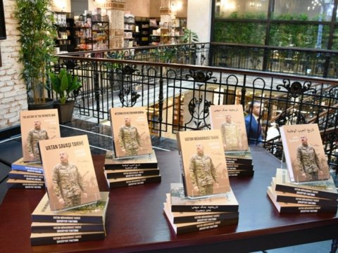 Bağdadda “Vətən Müharibəsi Tarixi, Şəxsiyyət Faktoru” kitabının təqdimatı keçirildi - FOTO