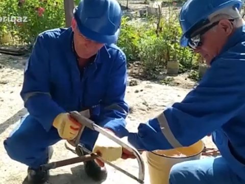 Şəhid atasının istəyi qış gəlmədən həll edildi - VİDEO