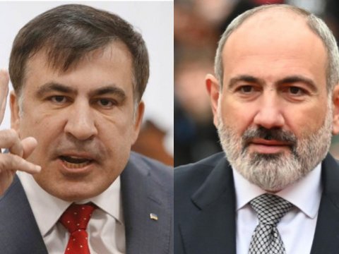 Nikol, qaç, arxaya baxmadan qaç! - Saakaşvili Paşinyana müraciət etdi