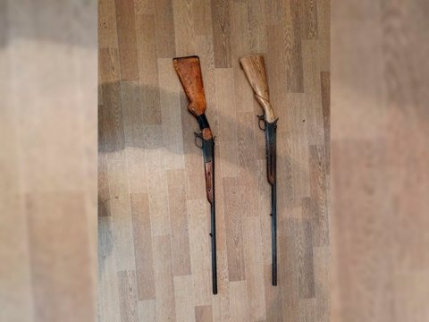 Qanunsuz silahlar polisə təhvil verildi 