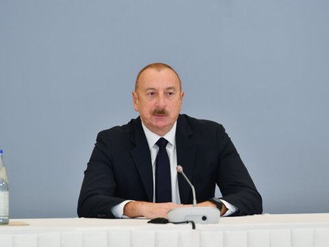 Sanki özüm öz toyumda iştirak etmədən məni evləndirdilər - İlham Əliyev 