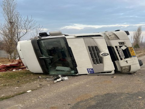 Şərurda TIR aşıb - İran vətəndaşı xəsarət alıb 