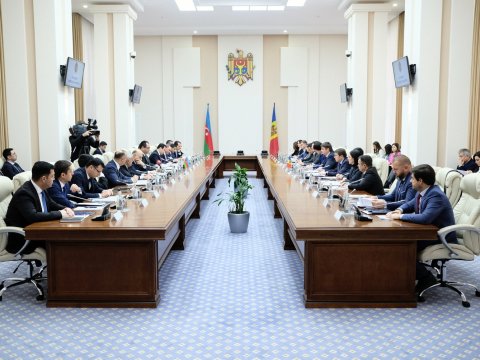 Azərbaycan-Moldova hökumətlərarası komissiya toplandı - FOTO