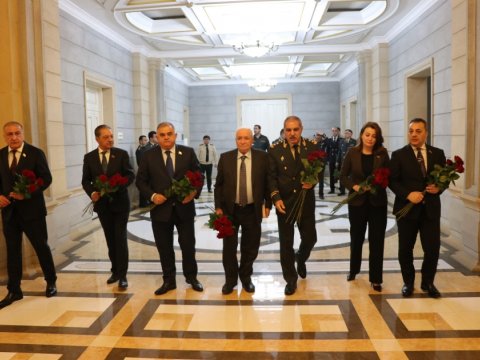 Hərbi prokurorluqda Heydər Əliyevin xatirəsi anıldı