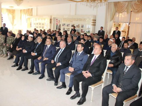 Goranboyda konfrans keçirilib - FOTO