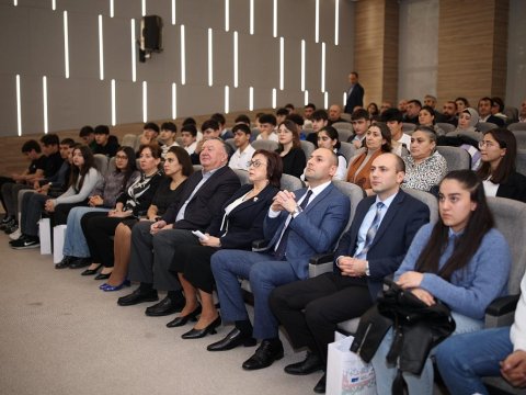 DİM-də şəhid övladları ilə görüş keçirilib - FOTOLAR