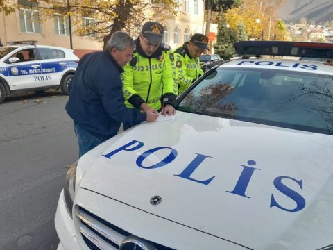 Keçiddən istifadə etməyənlər cəzalandırıldı