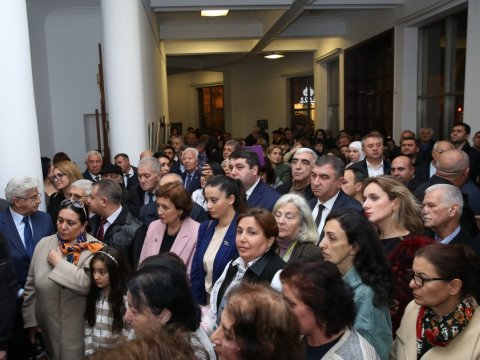 Qərbi Azərbaycan əsilli rəssamların sərgisi - FOTO 