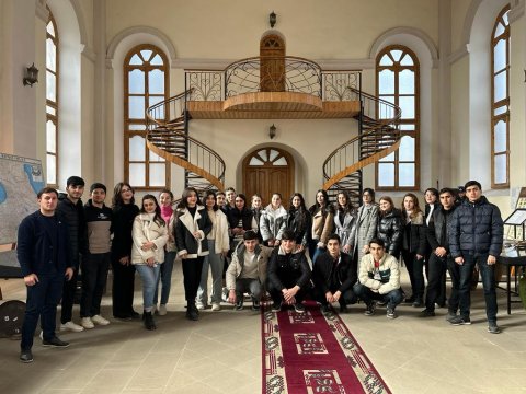 Tələbələr Göygölün tarixi məkanlarına ekskursiya ediblər - FOTO