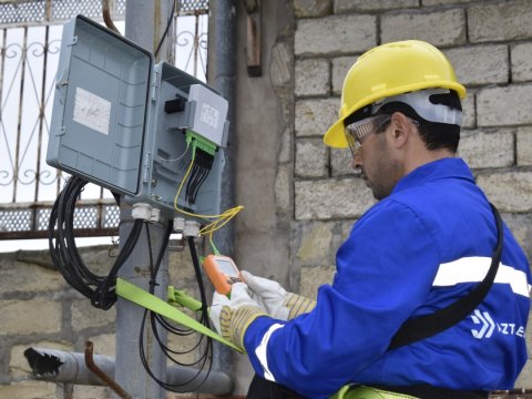 “Aztelekom” Yevlaxı sürətli internetlə təmin etməyə başladı - FOTO