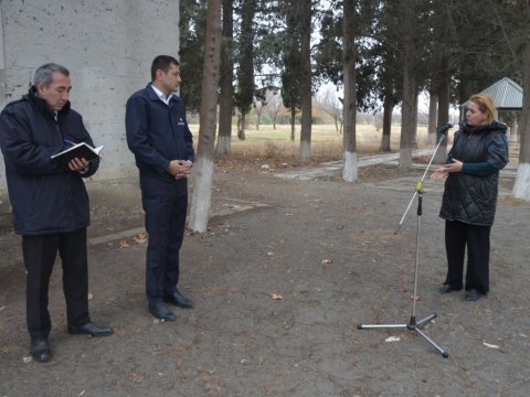 Sarov kənd sakinlərinin müraciətləri “Açıq mikrofon”da - FOTOLAR