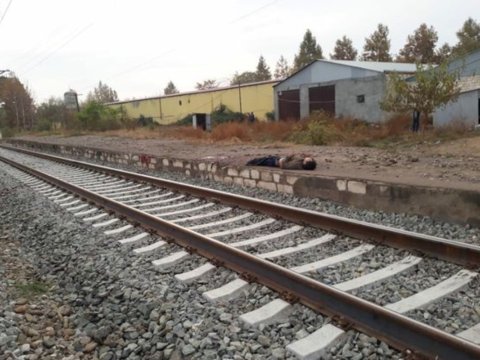 Dəmir yolunda ÖLÜM