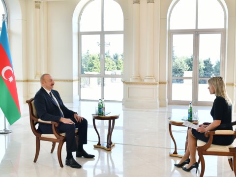 Prezident “Euronews”a müsahibədə nələr dedi... - Tam MƏTN + VIDEO