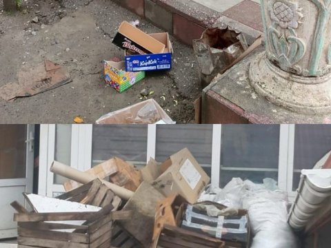 Tullantıları kənara atan şəxslər aşkarlandı