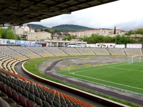 Xankəndi stadionu təmirdən sonra - VİDEO