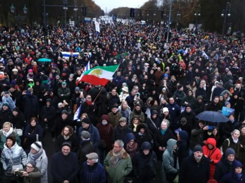 Berlində və Brüsseldə antisemitizmə qarşı mitinq KEÇİRİLİB