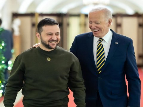 Zelenski Baydenin dəvəti ilə ABŞ-yə gedir