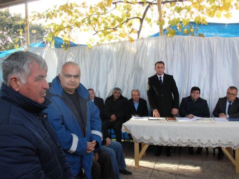 Goranboyun Azad kəndində səyyar qəbul - FOTO