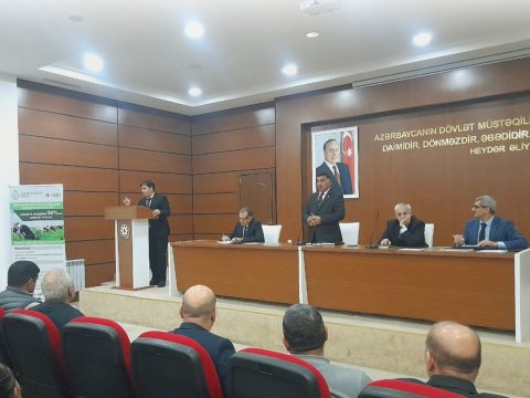 Sabirabadda fermerlərlə görüş - FOTO
