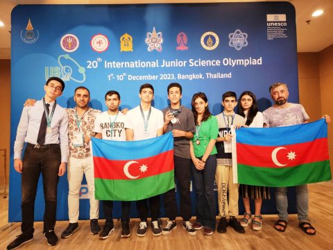 Yeniyetmələrin Beynəlxalq Elm Olimpiadasında qazanılan uğur