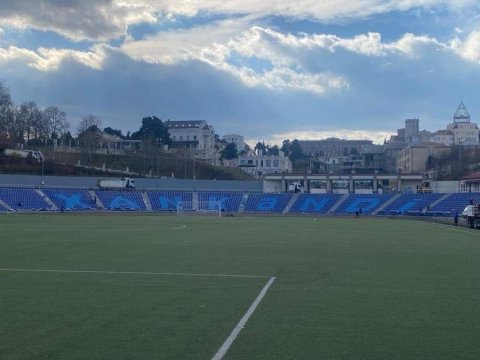 Xankəndi stadionuna “Xankəndi” sözü yazıldı - FOTO