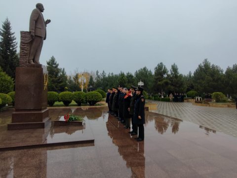 Hacıqabulda Heydər Əliyevin xatirəsi ehtiramla yad edilib - FOTO