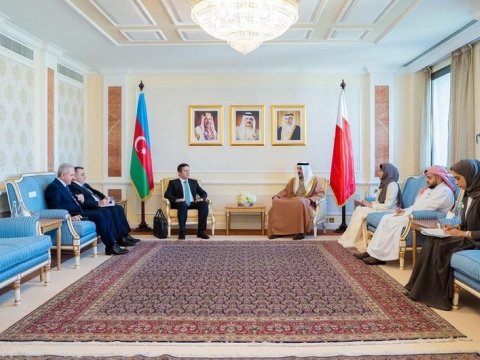 XİN başçısının müavini Bəhreynə gedib - FOTO