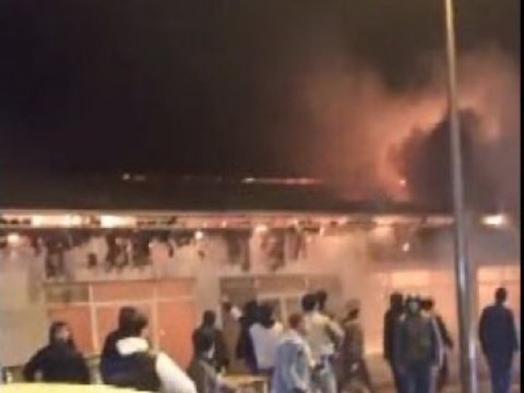 Ticarət obyektində YANĞIN