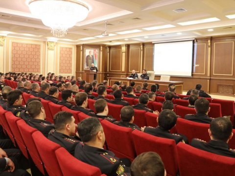 Baş Polis İdarəsində toplantı - Tapşırıqlar verildi