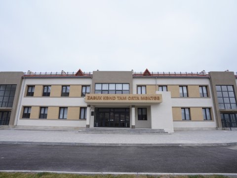 Zabux kənd tam orta məktəbi fəaliyyətə BAŞLADI