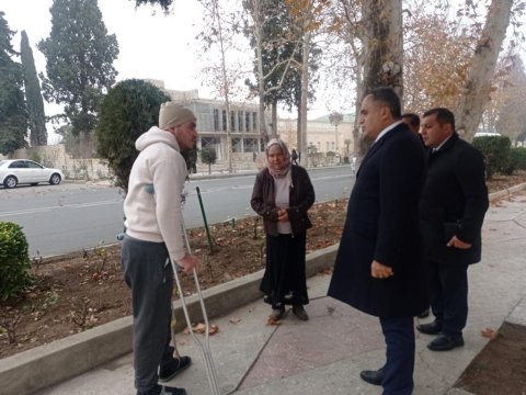 İcra hakimiyyətində vətəndaşların növbəti qəbulu keçirilib - FOTO