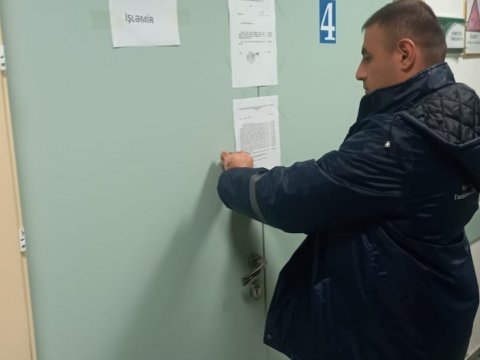 Daha bir xəstəxanada rentgen-müayinə fəaliyyəti DAYANDIRILDI