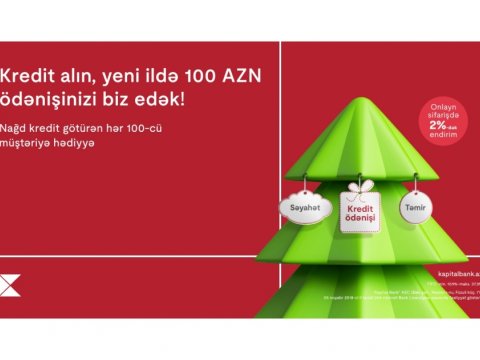 “Kapital Bank”ın Yeni il kampaniyası davam edir