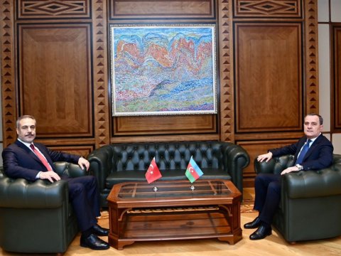 Azərbaycan XİN rəhbərinin türkiyəli həmkatı ilə təkbətək görüşü