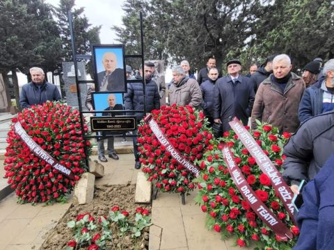 Xalq artisti Ramiz Məlik dəfn edildi