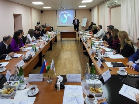 Audiovizual Şura telejurnalistlər üçün təlim keçirdi - FOTO