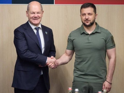 Zelenski gözlənilmədən Almaniyaya getdi