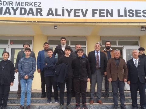 İğdır şəhərində Heydər Əliyev yad edildi - FOTO