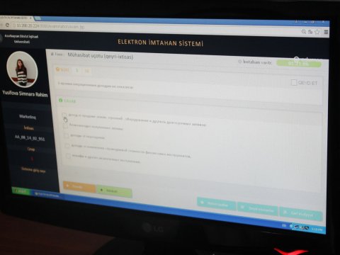 Azərbaycanda elektron imtahanlar KEÇİRİLƏCƏK