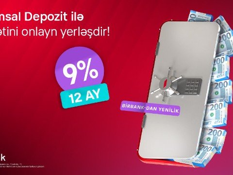Birbank-dan bank sektorunda yenilik: Rəqəmsal depozit 