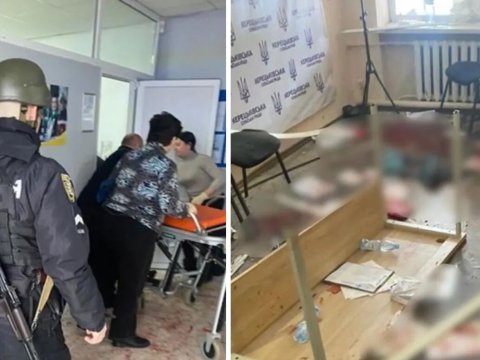 Deputat iclasda qumbara partlatdı - VİDEO