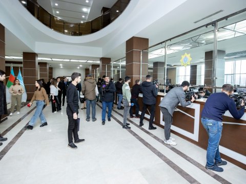 Bakı Baş Gömrük İdarəsinə mediatur təşkil edilib - FOTOLAR