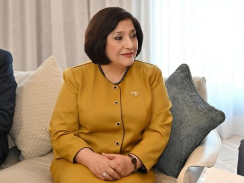 Sahibə Qafarova Mərakeşdə daha bir görüş keçirdi 