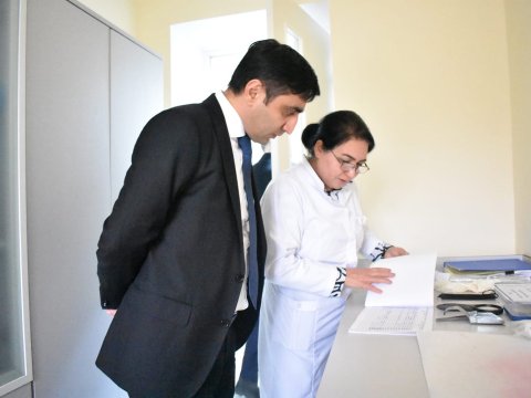Sərdar Hacıyev tabeli qurumların fəaliyyəti ilə tanış oldu - FOTOLAR