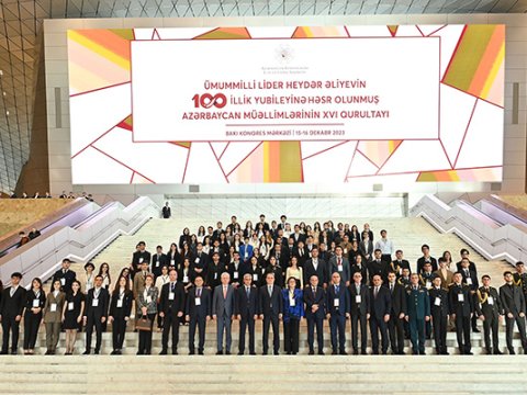100 tələbəyə “Heydər Əliyev adına təqaüd” təqdim olundu - FOTO