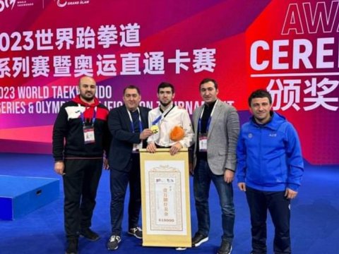 Taekvondoçumuz Yay Olimpiya Oyunlarında iştirak edəcək