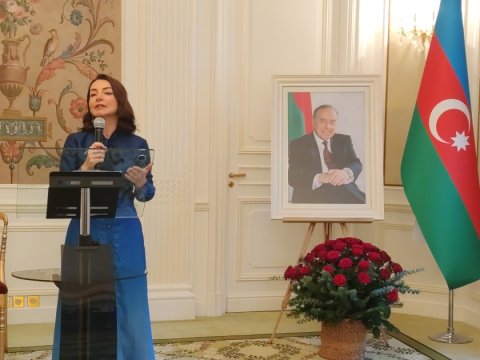 Leyla Abdullayeva Fransadakı diasporumuza təşəkkür etdi - FOTO 